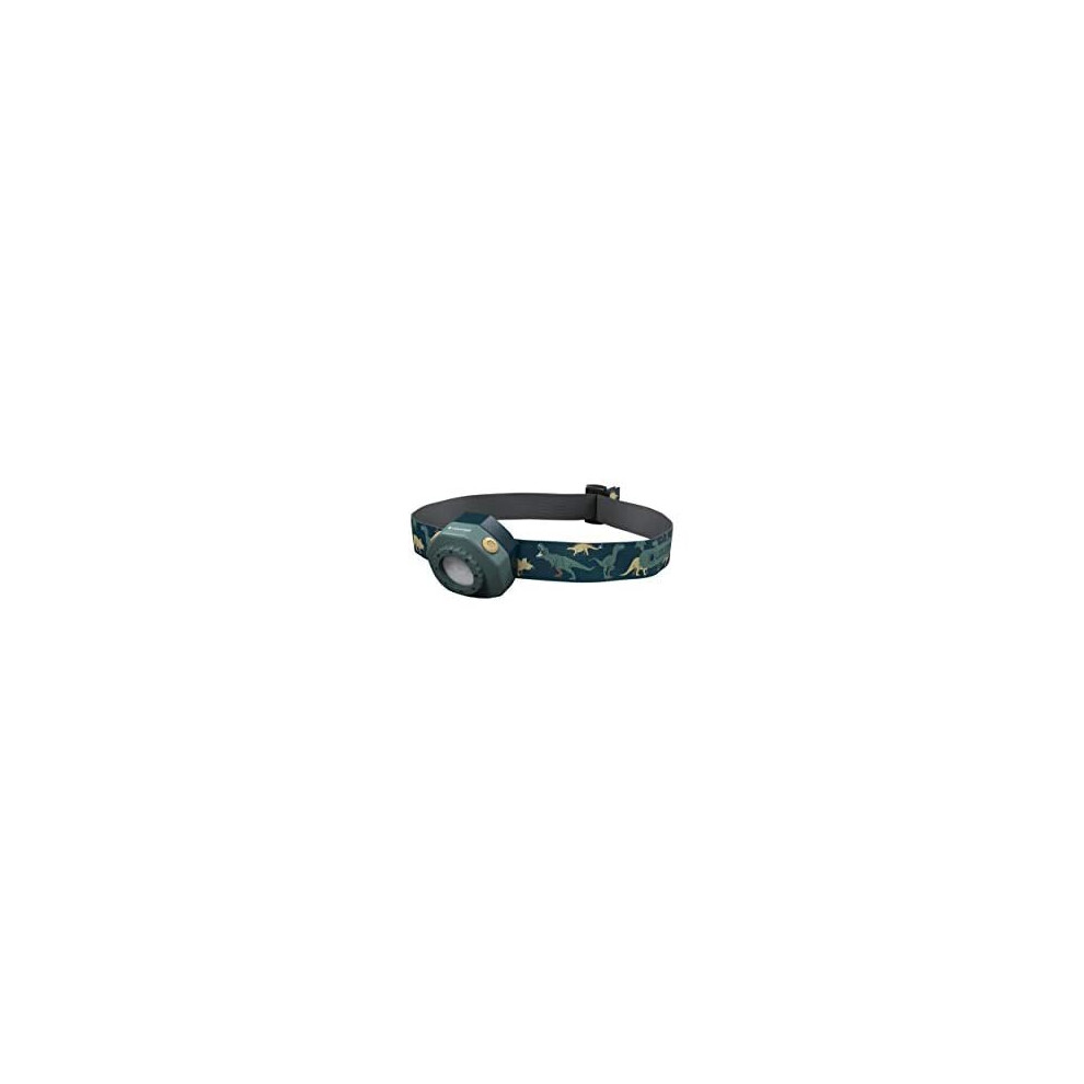 Ledlenser KIDLED4R Safe LED Headlamp for Kids Reading Night Walking Colorful Signal Light Toy (Green)