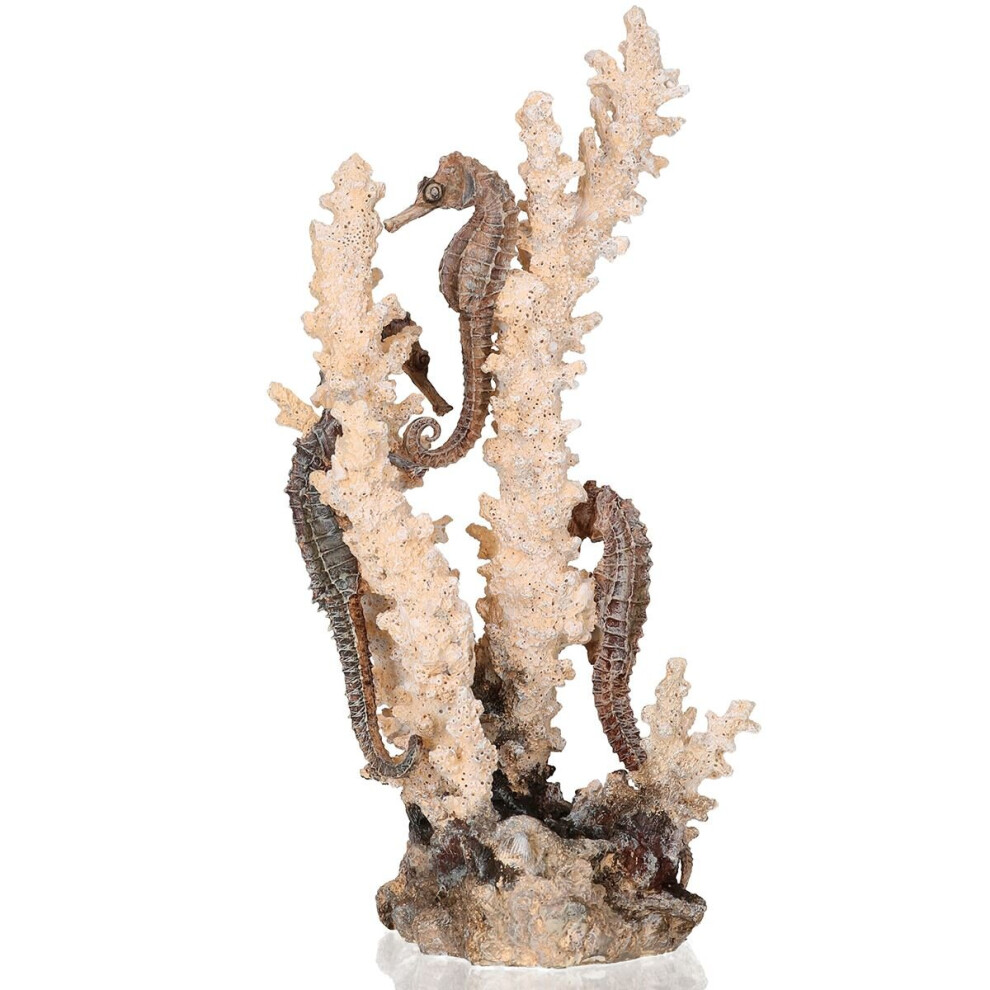 biOrb Ornament Seahorses on Coral Natural Medium