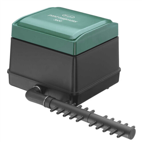 Blagdon Blagdon Pond Oxygenator 3600, 20 Outlet Air Pump for Ponds Up to 22,500 Litre (Koi Ponds Up to 11,000 Litre)