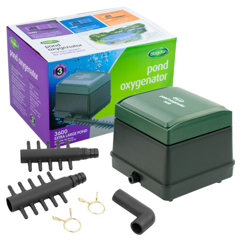 Blagdon Blagdon Pond Oxygenator 3600, 20 Outlet Air Pump for Ponds Up to 22,500 Litre (Koi Ponds Up to 11,000 Litre) 2