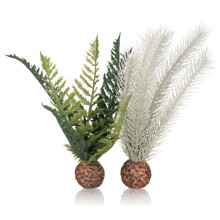 biOrb Thistle Fern Grey/Green Small Aquarium Decoration