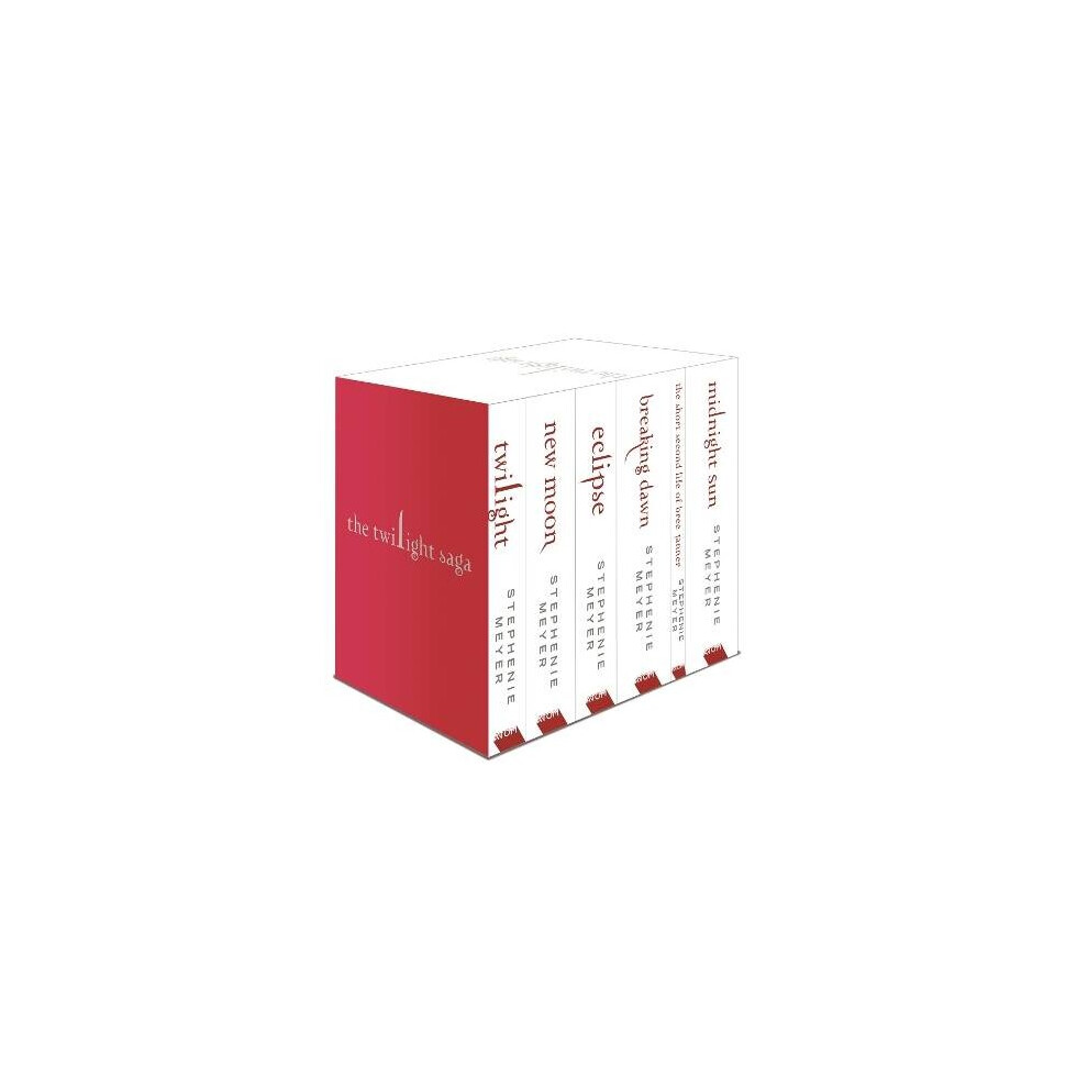 Twilight Saga 6 Book Set (White Cover)