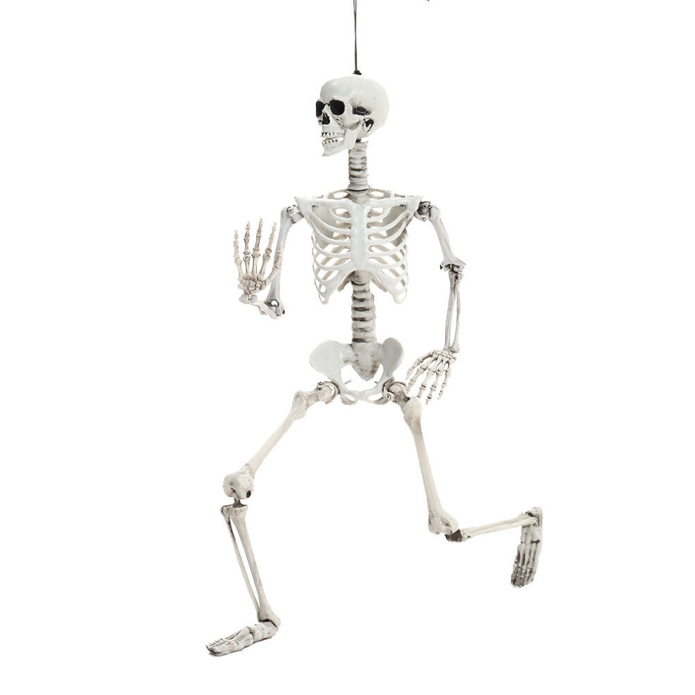 Living And Home Skeleton Prop - 90cm | Poseable Halloween Decoration