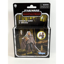 STAR WARS Vintage Collection Ahsoka Tano & Grogu Deluxe Action Figure Set, 8 Delar