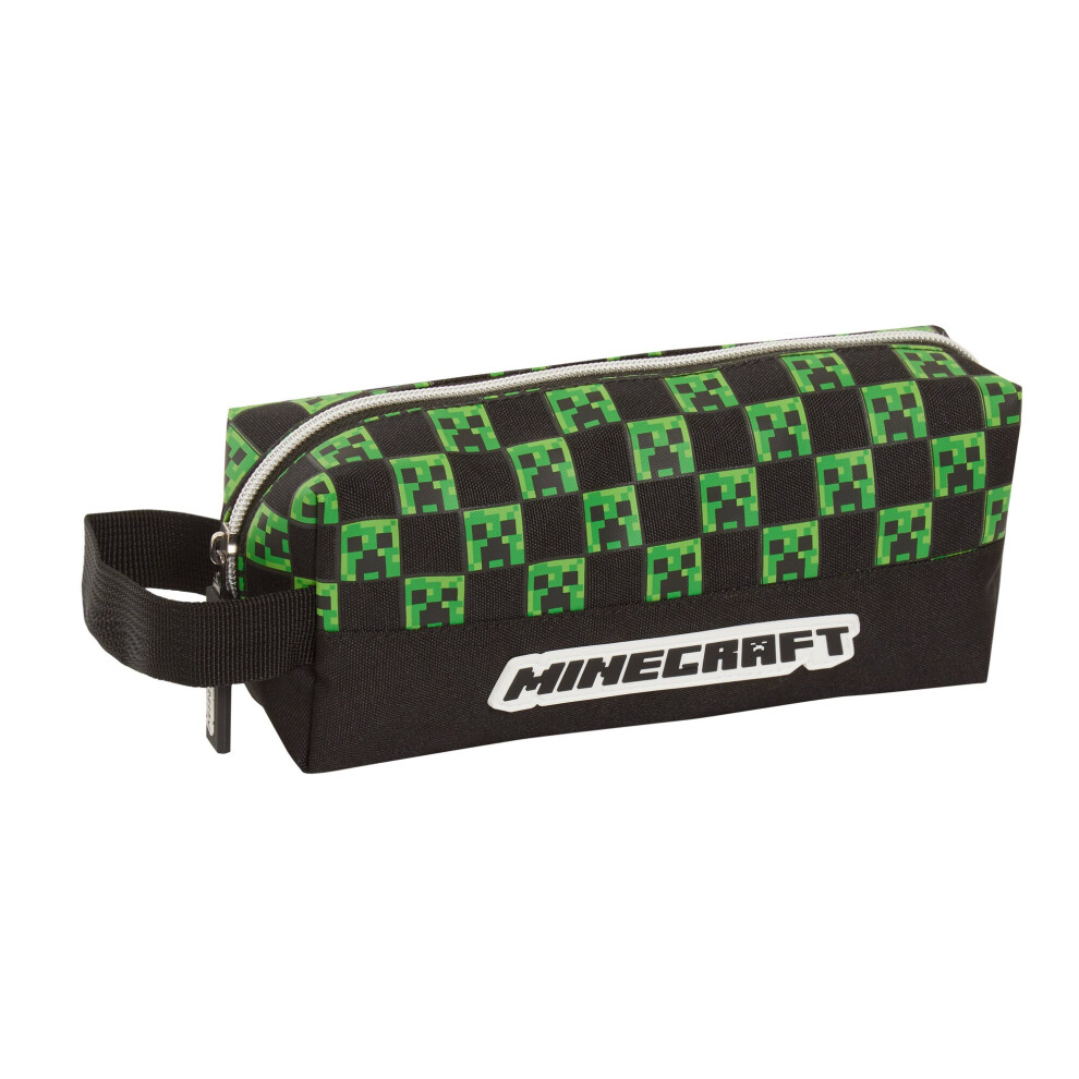 Minecraft Pencil Case Kids Creeper Gaming Accessory Minecraft Toiletries Bag