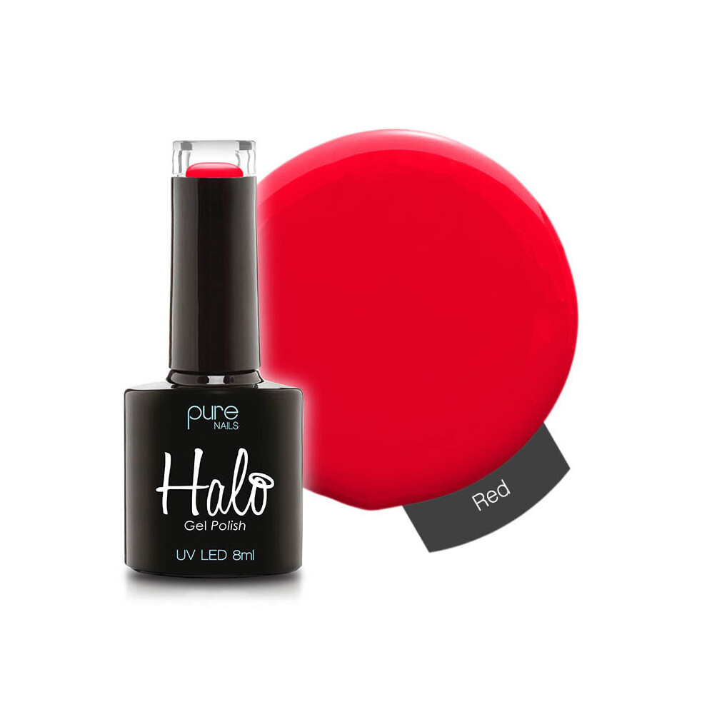 Gel Nail Polish Red 8ml