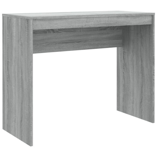 VidaXL (grey sonoma) vidaXL Desk Computer Table Workstation Writing Working Desk Engineered Wood