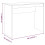 VidaXL (grey sonoma) vidaXL Desk Computer Table Workstation Writing Working Desk Engineered Wood 2