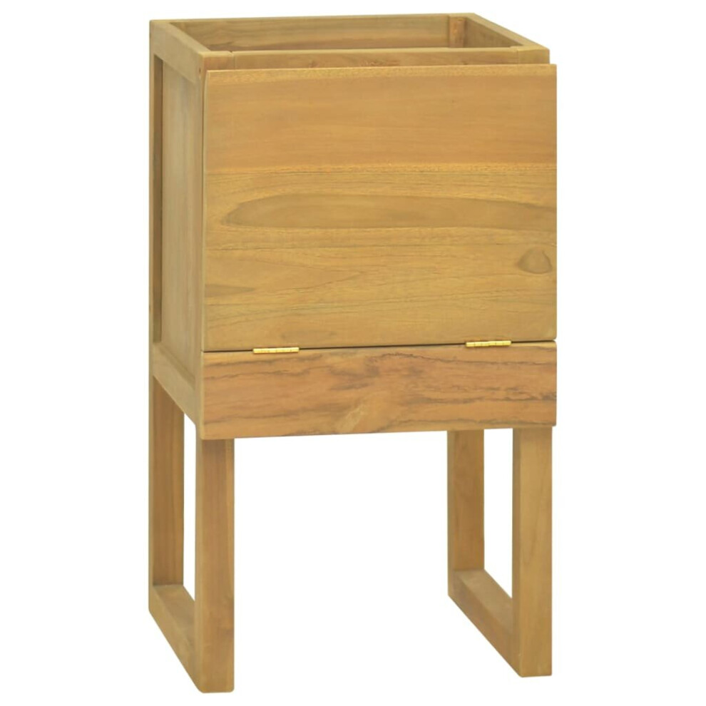 Vidaxl (45 X 45 X 75 Cm) Bathroom Cabinet Washroom Sink Unit Basin Cupboard Solid Wood Teak