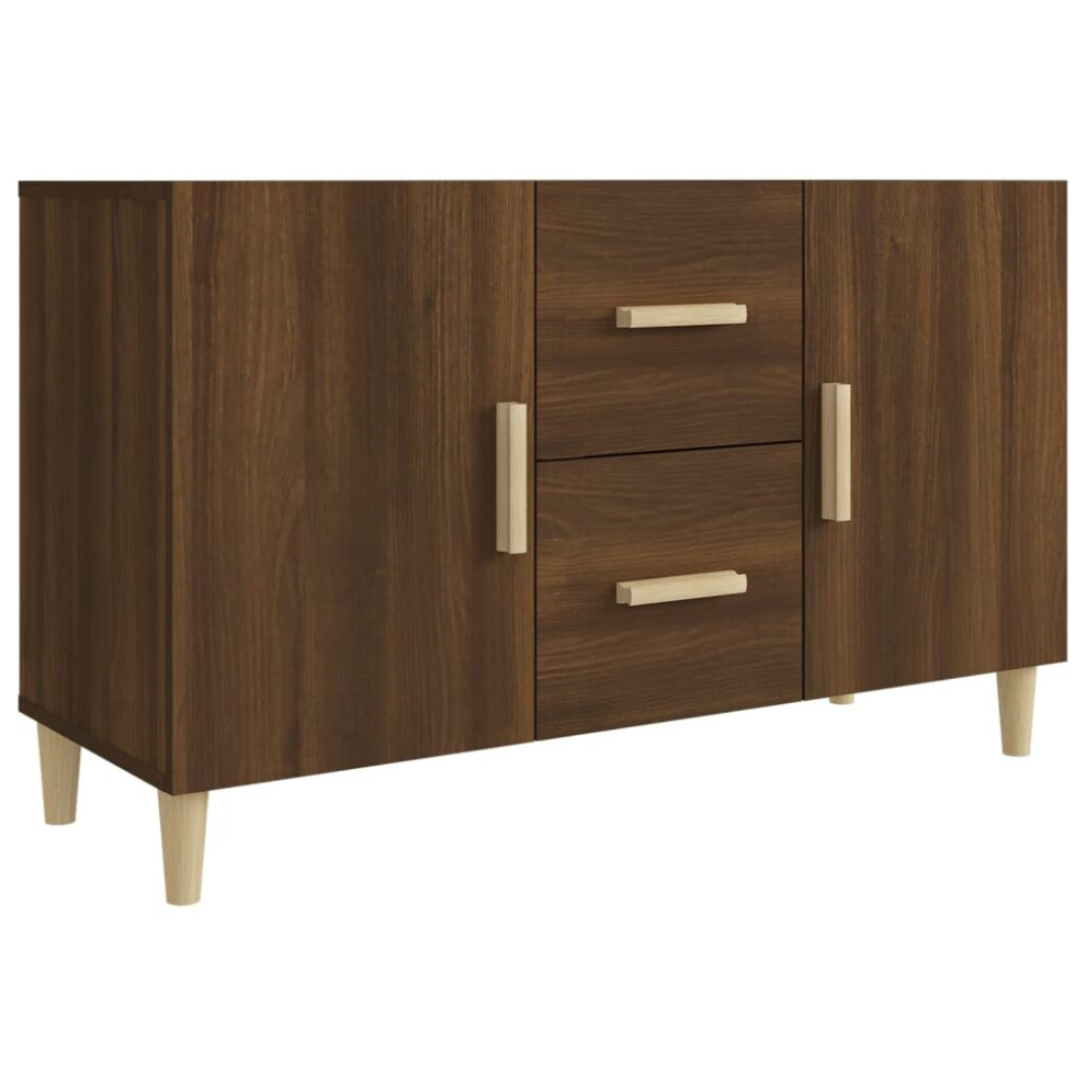 (brown oak) vidaXL Sideboard Engineered Wood Storage Highboard Furniture Multi Colours