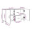 VidaXL (white) vidaXL Sideboard Storage Cupboard Cabinet Buffet Highboard Engineered Wood 2