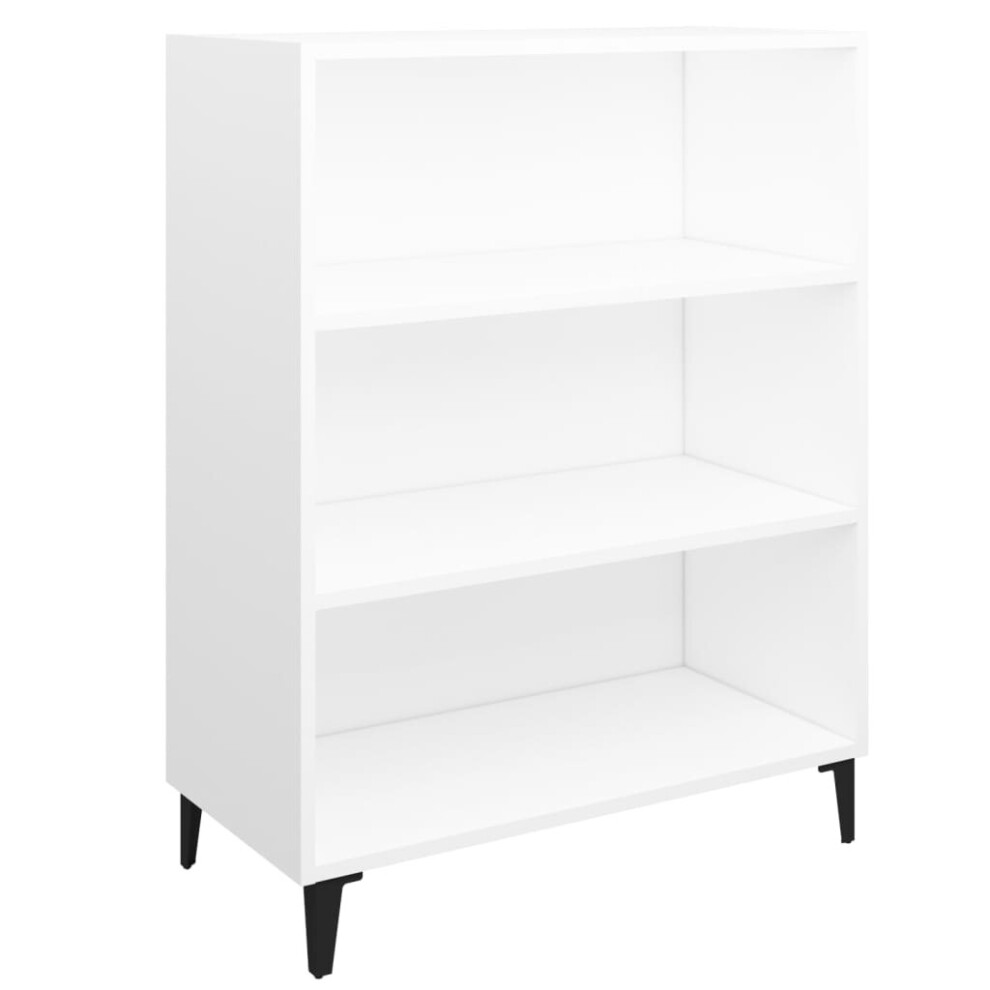Vidaxl (White) Sideboard Engineered Wood Console Cabinet Home Organiser Multi Colours White