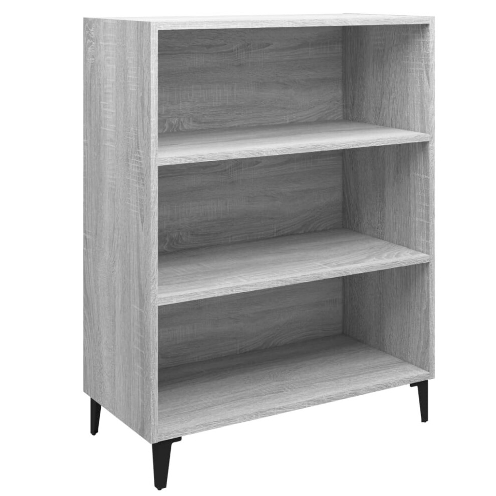 Vidaxl (Grey Sonoma) Sideboard Engineered Wood Console Cabinet Home Organiser Multi Colours