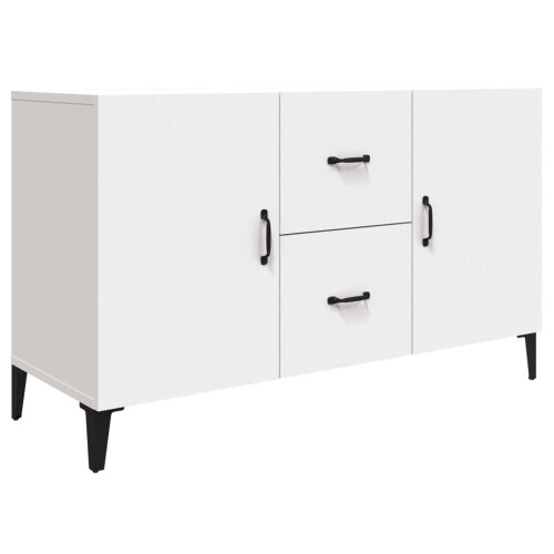 VidaXL (white) vidaXL Sideboard Storage Cupboard Cabinet Buffet Highboard Engineered Wood