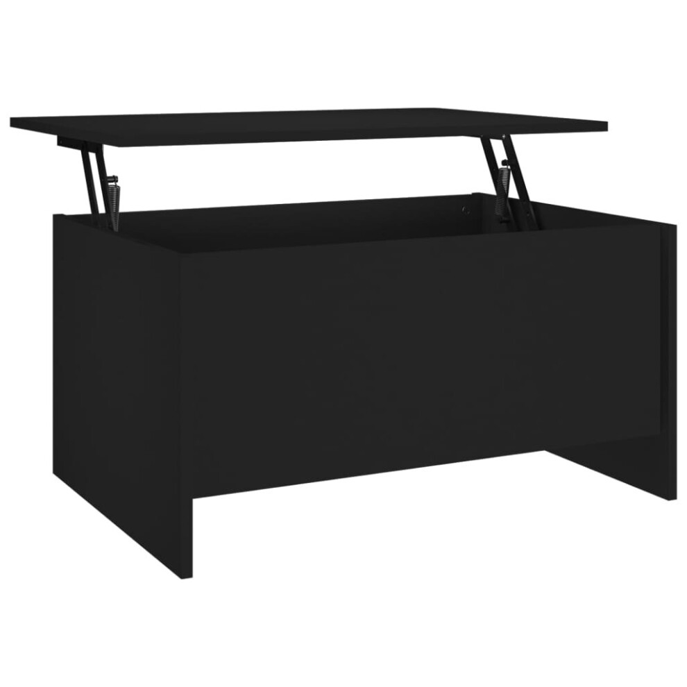 Photos - Dining Table VidaXL   Coffee Table Engineered Wood Living Room Couch Side Table Multi Colours Black,Brown 809675 (black)
