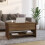 VidaXL (brown oak) vidaXL Coffee Table Engineered Wood Couch Centre Accent Table Multi Colours 3