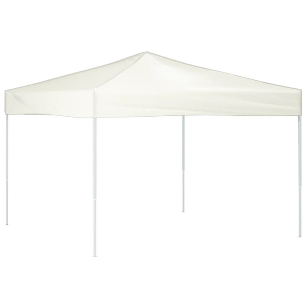 (cream, 292 x 292 x 245 cm) vidaXL Folding Party Tent Garden Camping Gazebo Multi Colours Multi Sizes