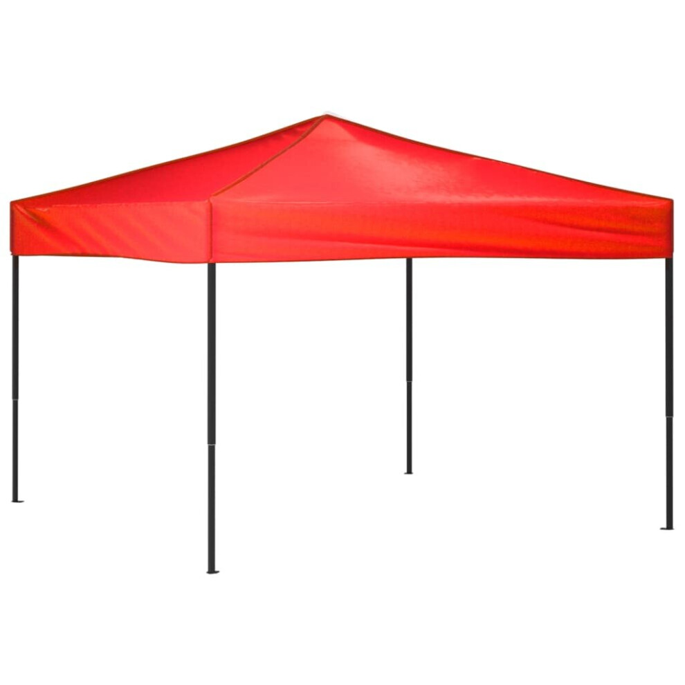 (red, 292 x 292 x 245 cm) vidaXL Folding Party Tent Garden Camping Gazebo Multi Colours Multi Sizes