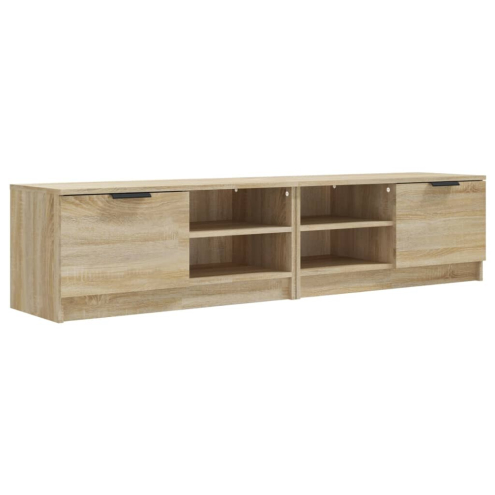 Vidaxl (Sonoma Oak, 2) 1/2X Tv Cabinet Engineered Wood Media Unit Hifi Cabinet Multi Colours