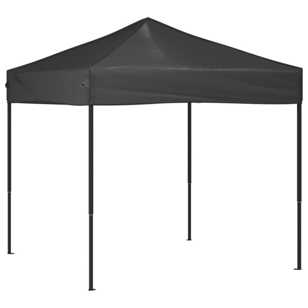 Vidaxl (Anthracite, 195.5 X 195.5 X 235 Cm) Folding Party Tent Garden Camping Gazebo Multi Colours Multi Sizes