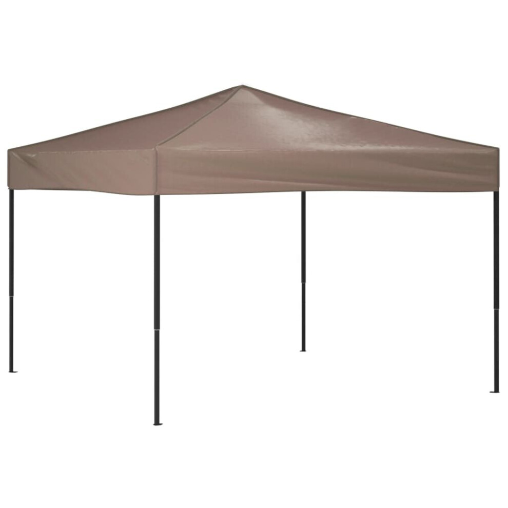 (taupe, 292 x 292 x 245 cm) vidaXL Folding Party Tent Garden Camping Gazebo Multi Colours Multi Sizes