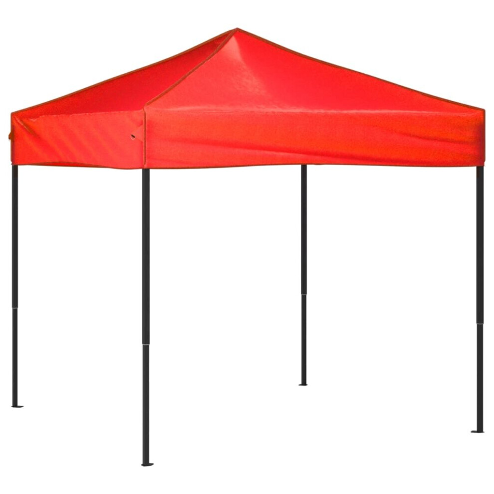 (red, 195.5 x 195.5 x 235 cm) vidaXL Folding Party Tent Garden Camping Gazebo Multi Colours Multi Sizes