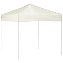 vidaXL Partyzelt Faltbar Creme 2x2 m