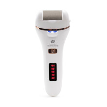 Rio Go Smooth 60 Second Pedi Hard Skin Remover PEDI4 – 2 Rollers (Gentle/Coarse), USB Rechargeable, IPX5, Wet or Dry