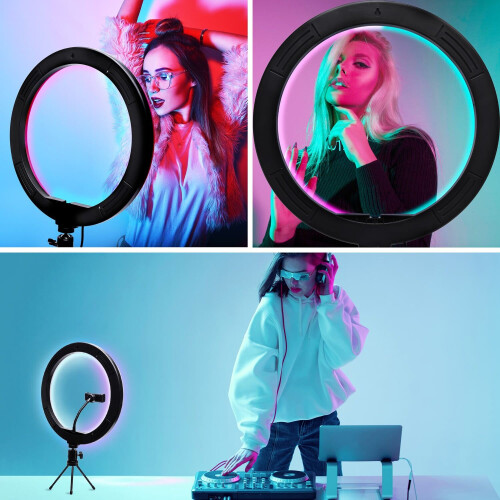 Rio Studio RGB Beauty Ring Light 2