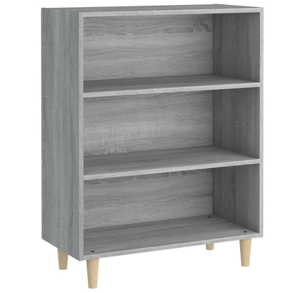 (grey sonoma) vidaXL Sideboard Engineered Wood Console Cabinet Home Organiser Multi Colours