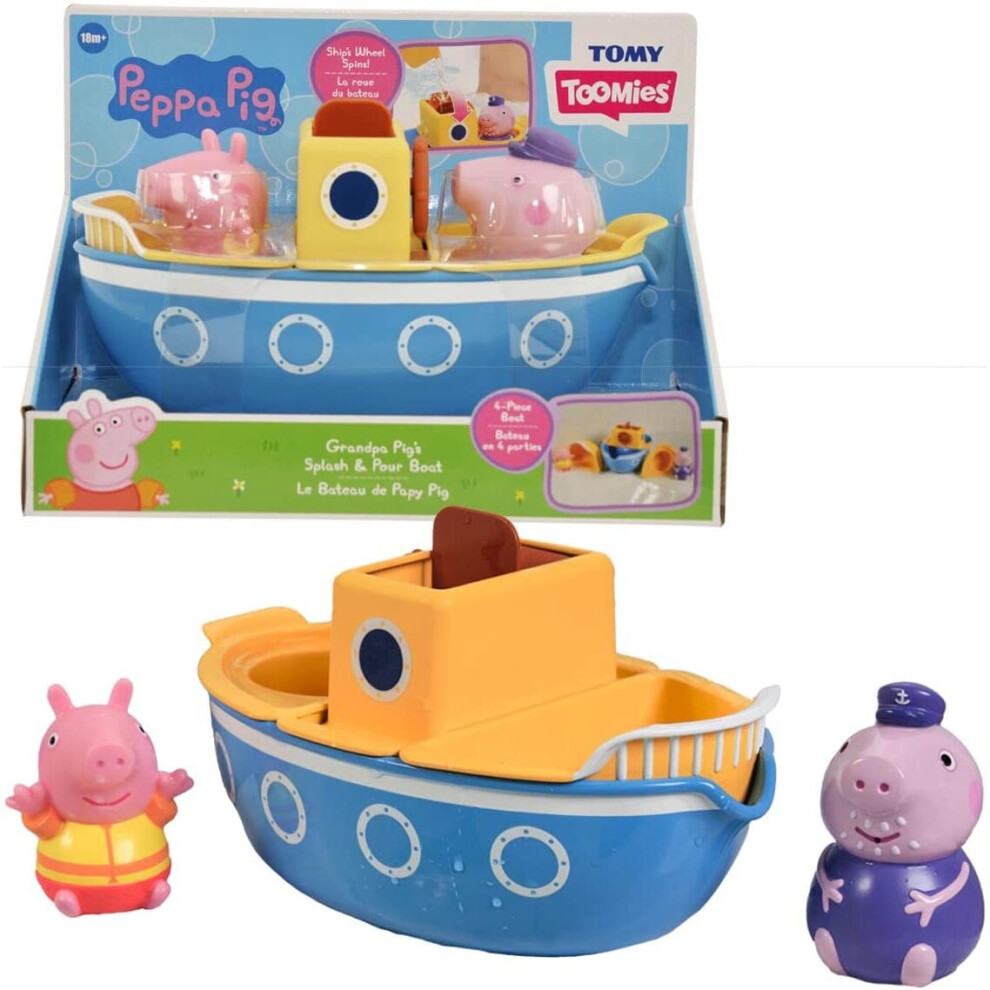 Grandpa Pig'S Splash & Pour Boat