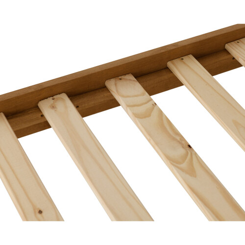 Seconique Corona 4FT 6inch Double High Foot End Bed Fram - Distressed Waxed Pine 2