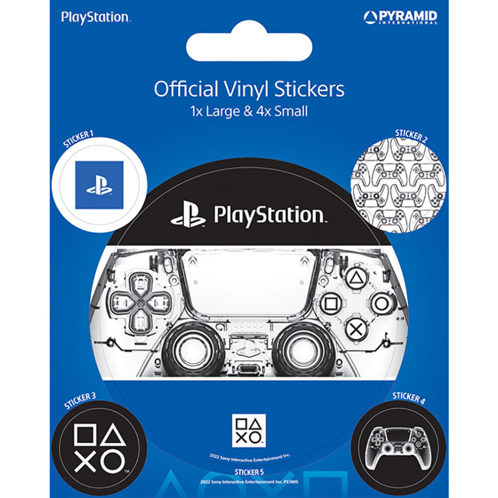 Playstation Stickers Official Merchandise