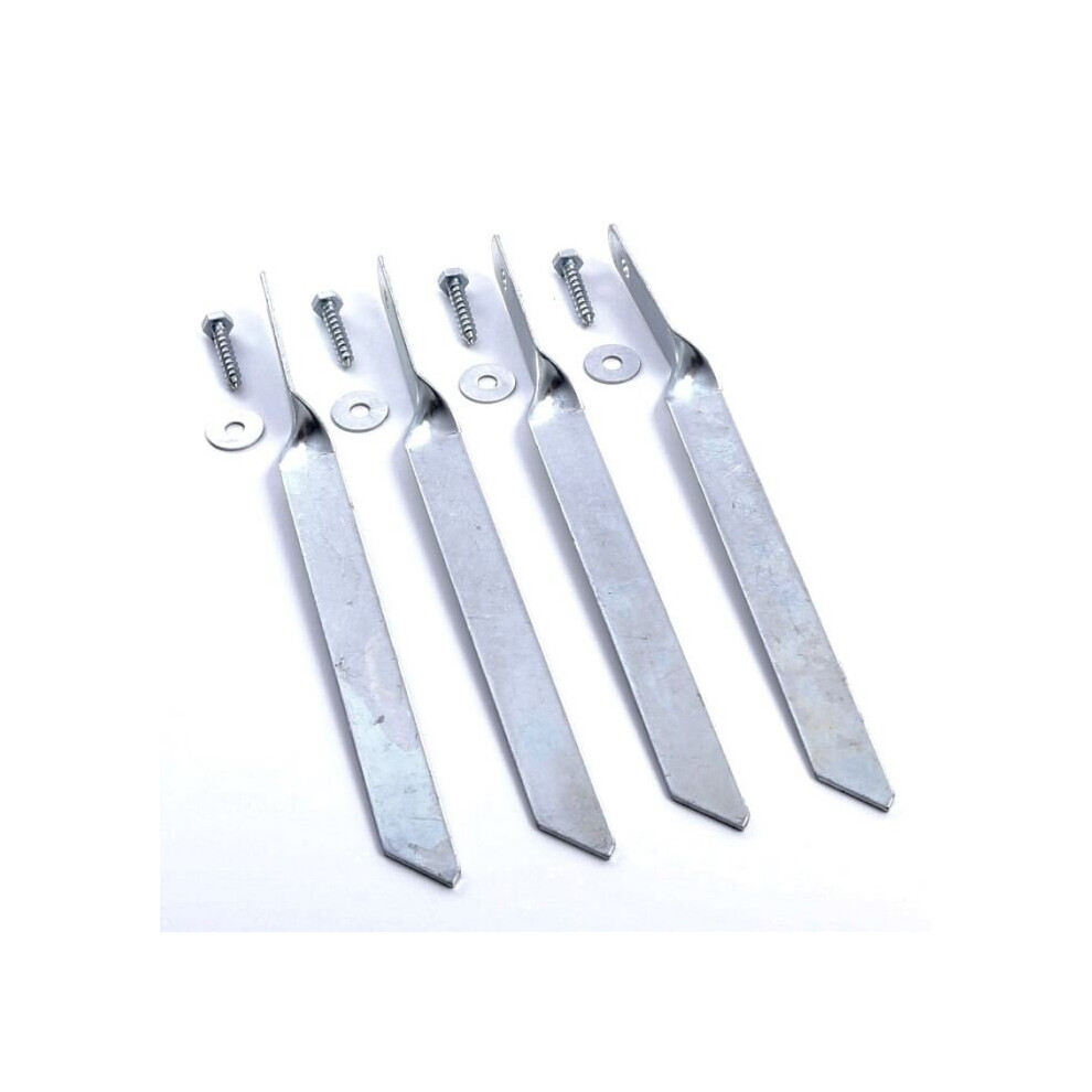 Rebo Standard Swing Anchors (Round & Square Wood) - Set Of 4