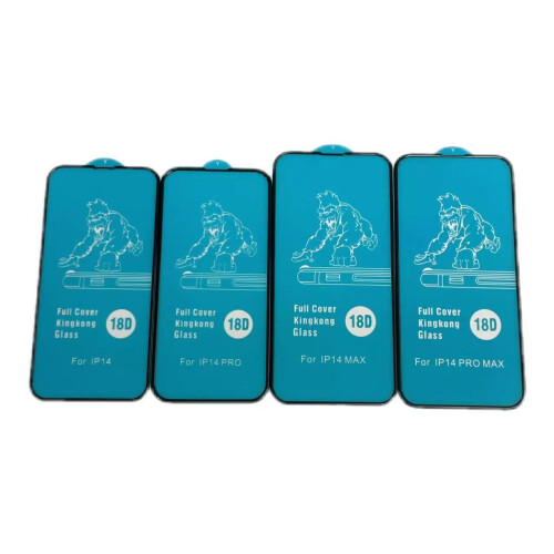 King Kong Full Cover 18D Glass Screen Protector Compatible with iPhone 14 Pro 2
