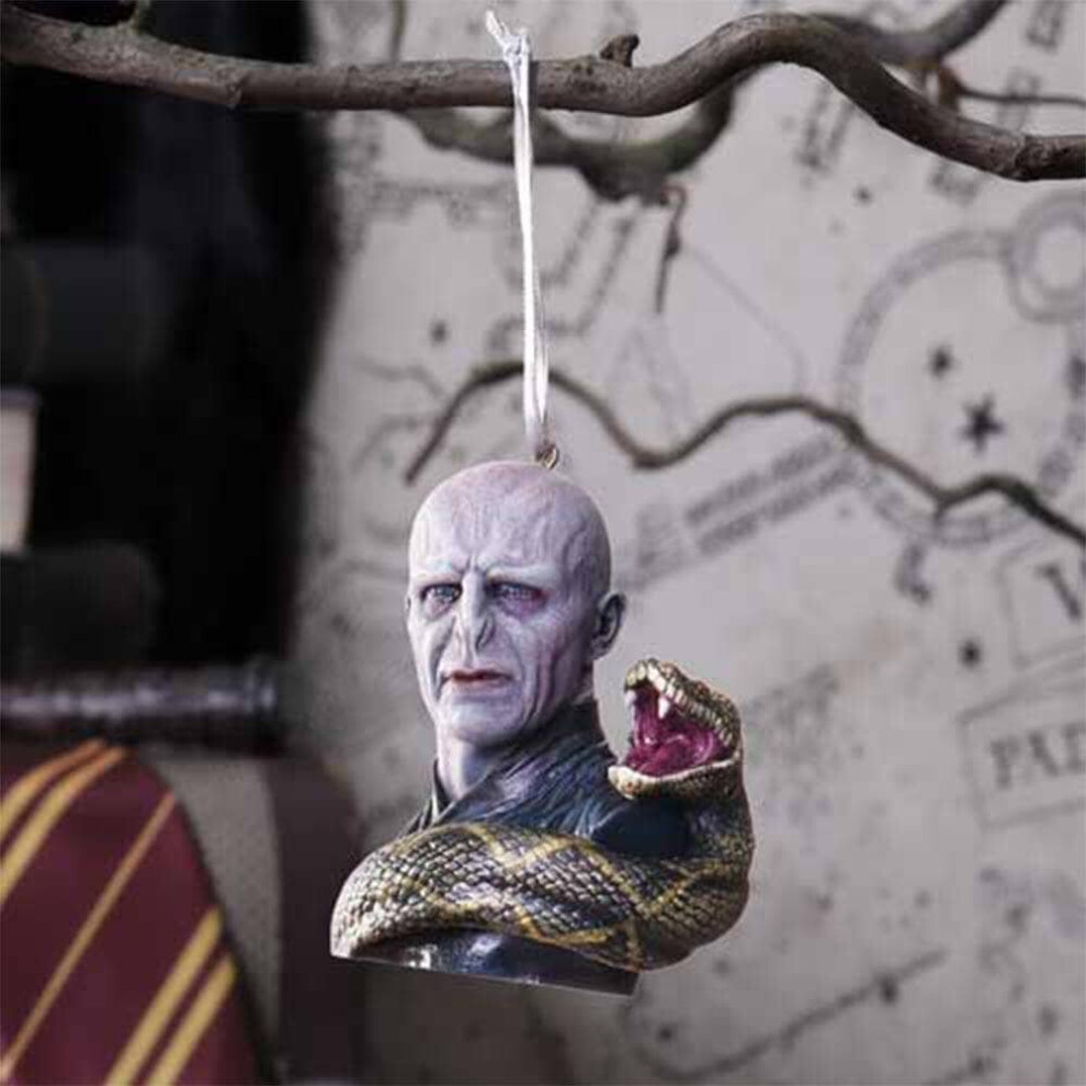 Nemesis Now Harry Potter Lord Voldemort Hanging Christmas Ornament