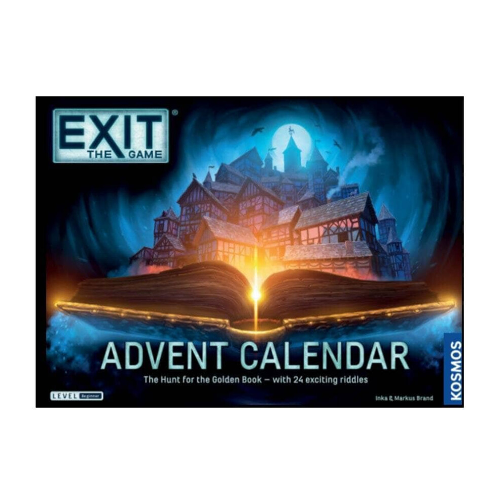 Thames And Kosmos Uk Lp Golden Exit: Hunt For The Book Advent Calendar