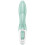SATISFYER AIR PUMP BUNNY 5+ INFLATABLE RABBIT VIBRATOR - GREEN 2