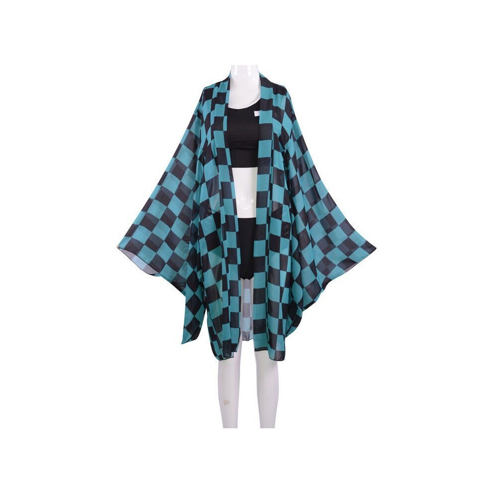 (Kamado Tanjirou 2, S) Bikini Slayer Swimsuit Demon Set Kimetsu No Yaiba Beach Cosplay Shinobu Kocho
