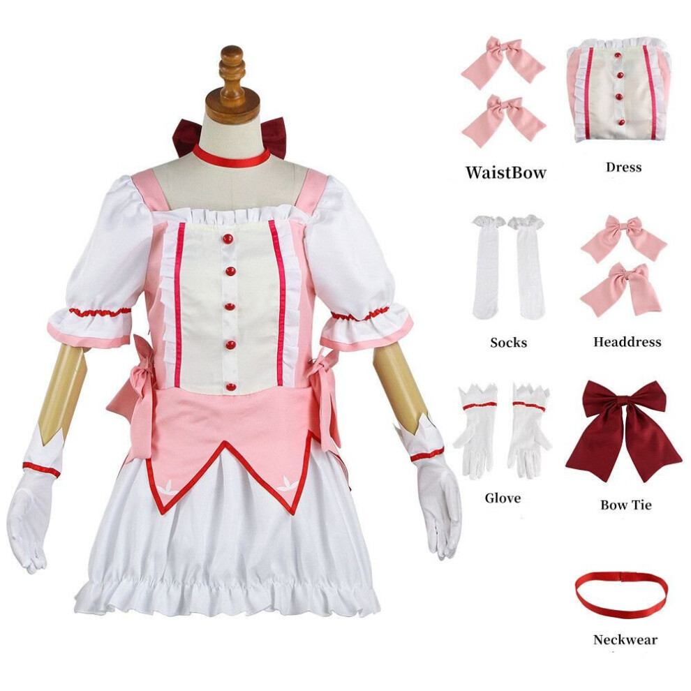 (Kaname, Xs) Madoka Puella Magi Magica Role Play Costume Uniform Dress Halloween Costume Not,Specified