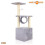 COZY PET Cat Tree Light Grey Cozy Pet Sisal Scratching Post Scratcher CT01-Grey 11