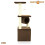 COZY PET Cat Tree By Cozy Pet Sisal Scratching Post Kitten Cat Trees CT01-Choc 8