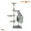 COZY PET Cat Tree By Cozy Pet Sisal Scratching Post Kitten Cat Trees CT03-Grey 3