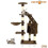 COZY PET Cat Tree By Cozy Pet Sisal Scratching Post Kitten Cat Trees CT03-Choc 1