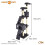 COZY PET Cat Tree By Cozy Pet Sisal Scratching Post Kitten Cat Trees CT04-Dark Grey 2