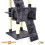 COZY PET Cat Tree By Cozy Pet Sisal Scratching Post Kitten Cat Trees CT04-Dark Grey 8