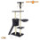 COZY PET Cat Tree By Cozy Pet Sisal Scratching Post Kitten Cat Trees CT06-Dark Grey 8
