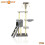 COZY PET Cat Tree By Cozy Pet Sisal Scratching Post Kitten Cat Trees CT06-Grey 4