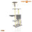 COZY PET Cat Tree By Cozy Pet Sisal Scratching Post Kitten Cat Trees CT06-Grey 9