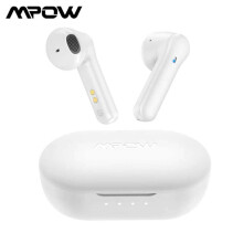 MPOW MX3 True Wireless Earbuds – HiFi Sound, IPX7 Waterproof, Wireless Charging, USB-C, Smart Touch Control, 25h Total Playtime